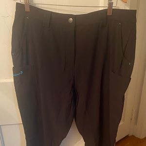 Amazon Women’s Black Luly Yang Designed Active Pants - AWP01 Size XL
